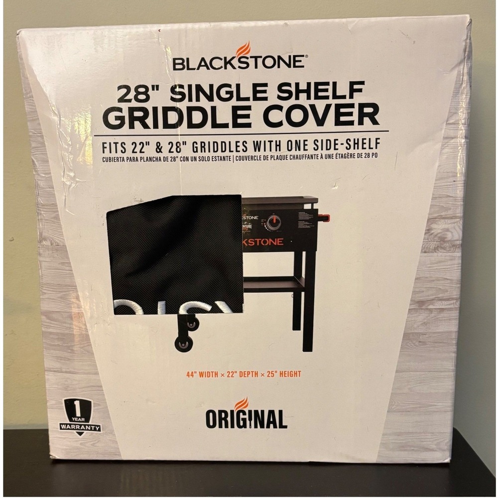 Blackstone Griddle Cover Fits 22" or 28" Griddle with One Side Shelf | 44x22x25
